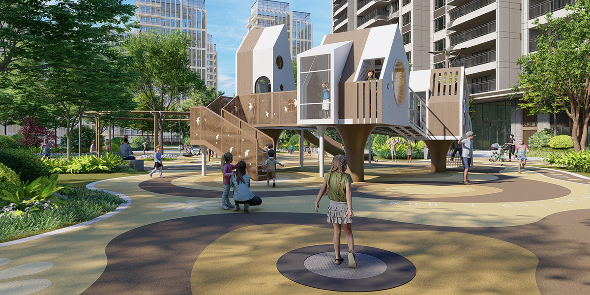 Commercial Playground Set