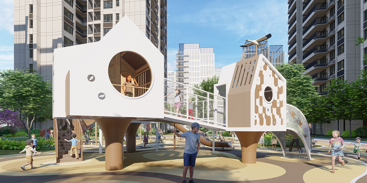 Commercial Playground Set