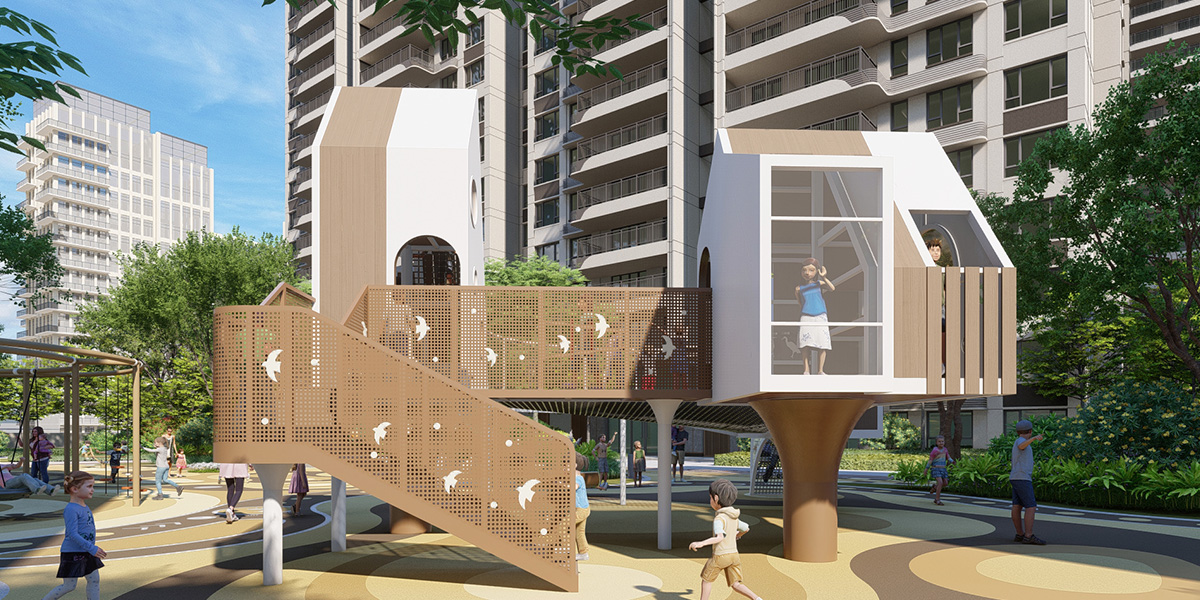 Commercial Playground Set