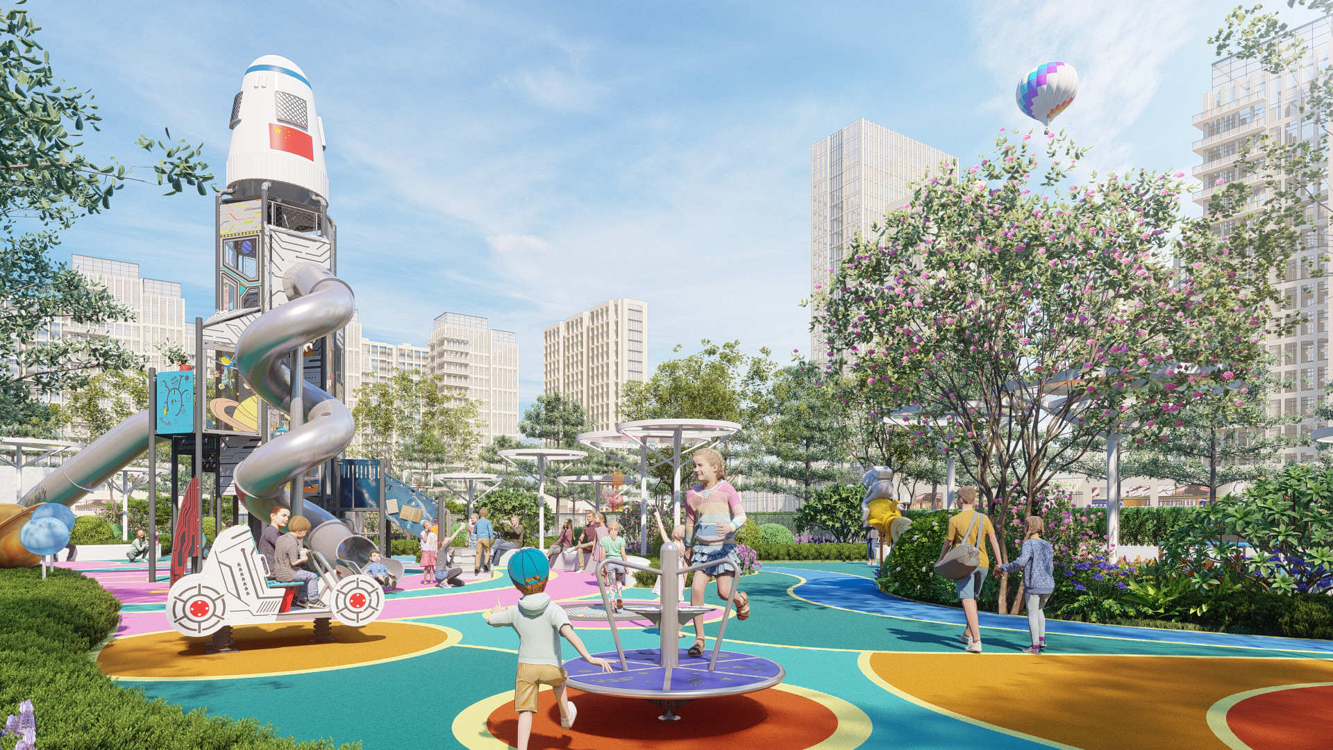 Outdoor Play Equipment in China