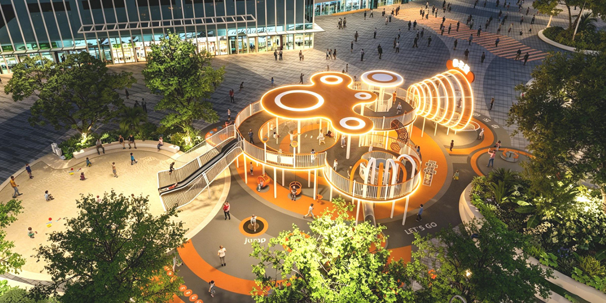 Foshan Children's Non-Powered Playground for Shopping Malls –Interactive Playground Solution for All Ages by Cowboy Group